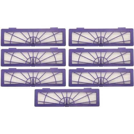 Lot de 7 filtres de rechange pour Connected D3 D4 Botvac D Series D75 D80 D85 et Botvac Series 65 70E 75 80 85 PZCC (1/4)