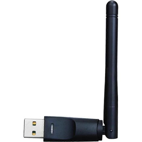 Carte réseau sans fil Ralink-RT8188 2,4 GHz 150 Mbps avec antenne WiFi USB 2 dBi et adaptateur LAN pour PC et ordinateur portable (1/5)