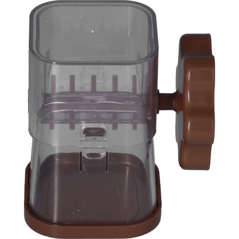 Broyeur à noix manuel, moulin à noix facile à nettoyer avec manivelle pour amandes, noisettes, pacanes et café (1/5)