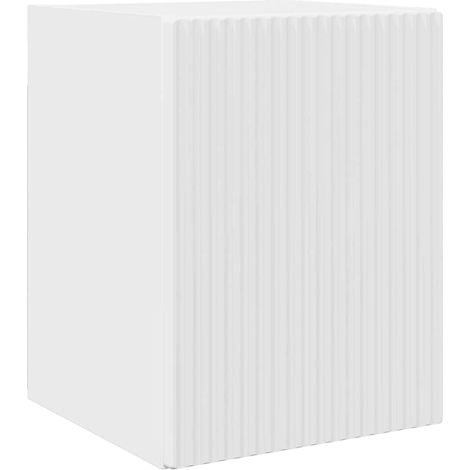 TV Wall Cabinet Gloss White 30 x 31 x 40 cm Engineered Wood vidaXL