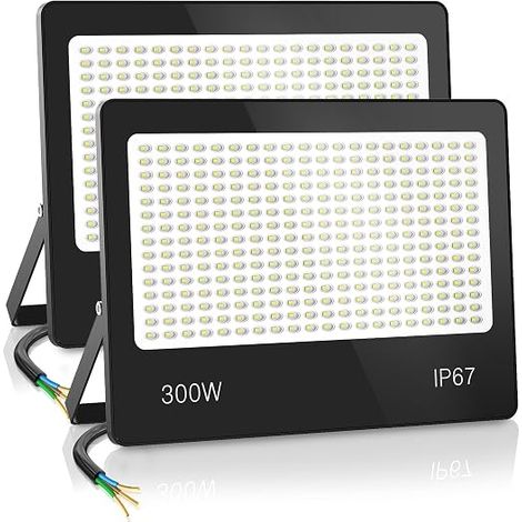 LED Floodlight 300 W, 30000 lumen Outdoor LED Spotlight 6500 K, 2 (1/5)