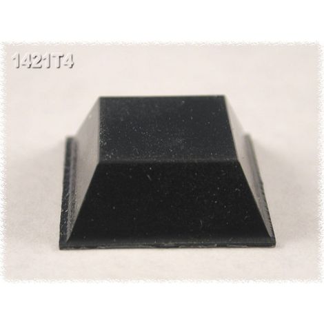 Hammond Electronics 1421T4 Gerätefuß selbstklebend, rund Schwarz (Ø x H) 20.5 mm x 7.6 mm 24 St.