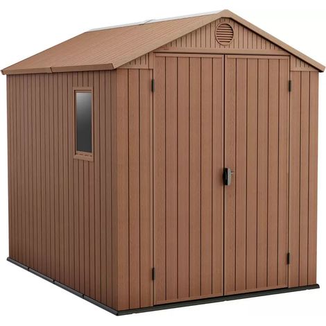 Keter Darwin Shed 6 x 8ft - Brown (1/5)