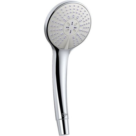 Douchette fonctionnelle IDEALRAIN M d : 100 mm M3, 3 types de jets : pluie, averse, ma chrome IDEAL STANDARD