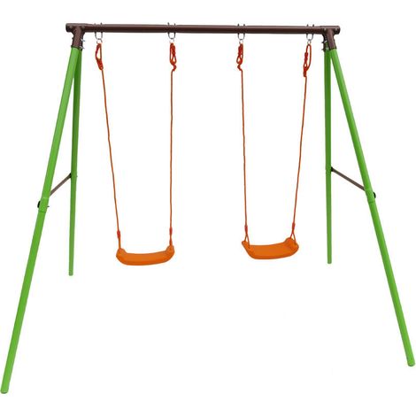 Altalena acciaio "Polo" - doppio - 1.95m