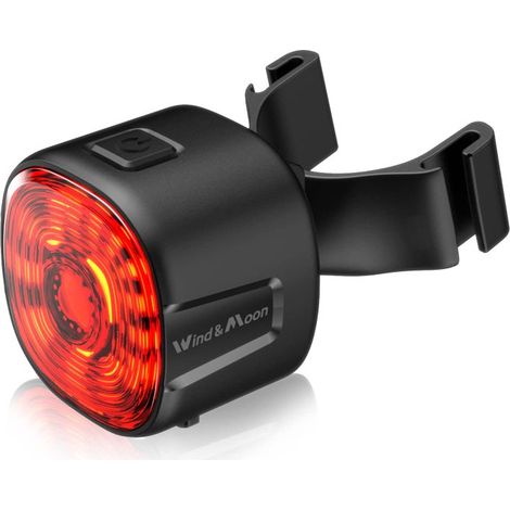 Luz trasera recargable para bicicleta Semaho Safety para uso nocturno.