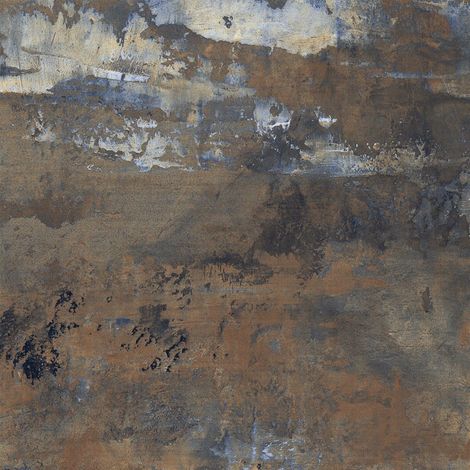 Grès Cérame Effet Béton Industriele Corten 60X60 - ECPM036 (Ceramishop.fr)