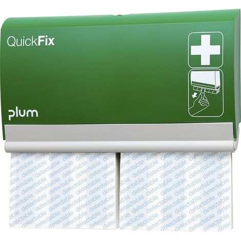 plum, Distributeur de pansements QuickFix, Detectable Long, (1/2)