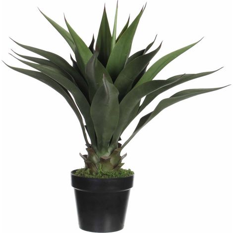Mica künstliche Agave im Topf grün 60 x Ø 25 cm künstliche Pflanze