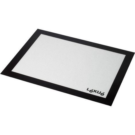 tapis de cuisson lekue silicone fibre de verre 60x40 cm réutilisable