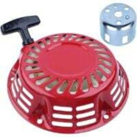 Lanceur pour Moteur Honda GX120 GX160 GX140 GX200 5.5HP 6.5HP, Démarrage à Rappel + Tasse de Démarrage Pièces de Rechange Recoil Starter Tirez Le Démarreur