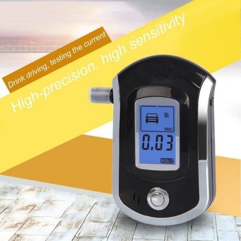 Ethylotest Numérique LCD - Détecteur D'alcool Respiratoire - Réponse Rapide - Pour Conduite Sécurisée - 1 Pièce (1/4)