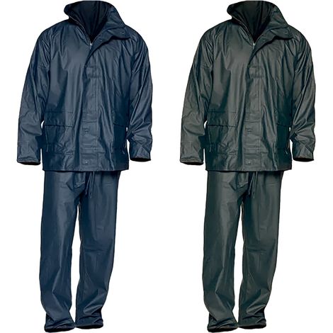 GIACCA E PANTALONE IMPERMEABILE  taglia XXL - verde  - SOCIM