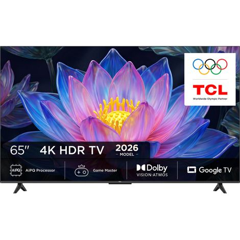 TCL P6L 65P6L TV 165,1 cm (65) 4K Ultra HD Smart TV Wi-Fi Noire 280 cd/m²