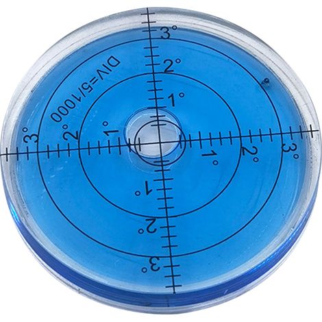 Niveau à bulle portable Wanxiang, marqueur de balle de golf ronde, niveau plastique (1/5)