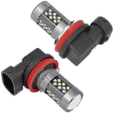 1 paire de feux antibrouillard LED stroboscopiques H11 12V 7W pour voiture, édition 0618