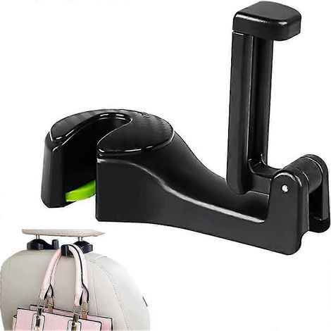 Set mit 2 Auto-Rücksitzhaken, Autositz-Organizer, Kopfstützenhaken (1/5)