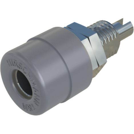 Hirschmann Test & Measurement BIL 20 gr Laborbuchse Buchse, Einbau vertikal Stift-Ø: 4 mm Grau 1 St