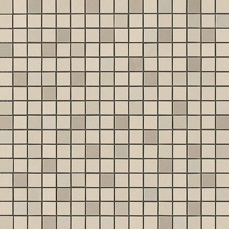 Mosaïque effet Enduit Beige Lin 1,7x1,7 cm Quadra 30,5x30,5x0,85 cm Mat Calviro - Mur intérieur (vendu par carton de 0,558 m²) - RO'MA CARRELAGE