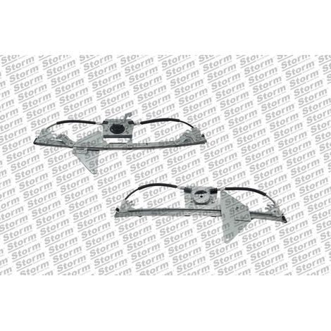 Mécanisme de lève-vitre avant droit compatible Citroën 9222FP (1/2)