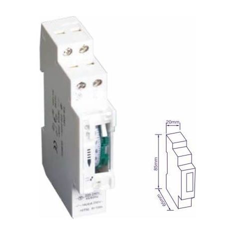 Minuterie quotidienne de 24 heures pour rail DIN GSC 0400269