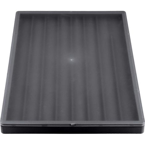 Wasserdichte Aufbewahrungsbox für Tastaturtasten mit Deckel, schwarz (1/5)