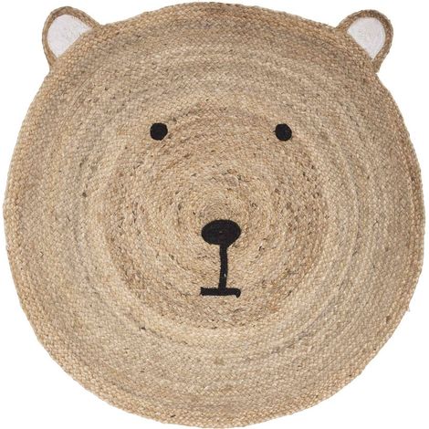 Tapis enfant rond ourson (1/5)
