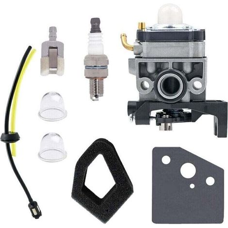 Carburateur pour Honda GX25 GX35 GX50 HHT35 HHT35S 16100-Z0Z-034 815, Carburateur de Débroussailleuse & Souffleur & Moteur 4-Temp Kit Réparation avec Filtre Joint Bougie (1/4)
