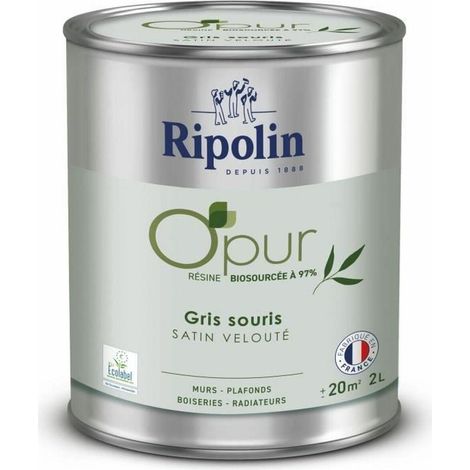 Ripolin O'PUR Innenfarbe Mausgrau 2 Liter