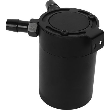 300-ml-Öltank mit Ablassventil und 2-Port-Anschlüssen, Aluminium-Schwallblech-Reservoir