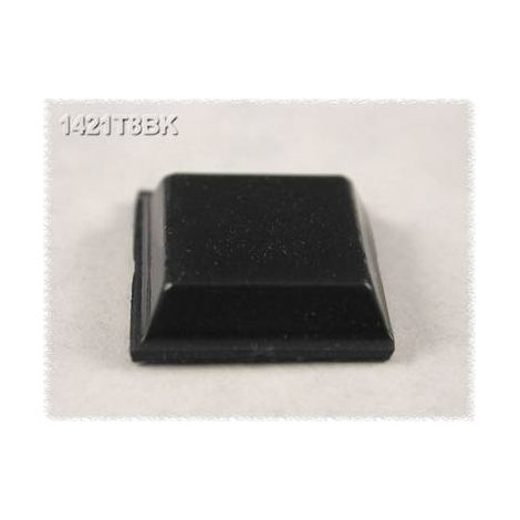 N/A Hammond Electronics 1421T8BK autocollant, rond noir (Ø x H) 12.1 mm x 3.1 mm 24 pc(s) (1/2)