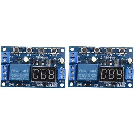 2 chargeurs/déchargeurs de batterie CC 6-40 V avec interrupteur de commande, protection contre les sous-tensions et les surtensions, coupure automatique (1/5)