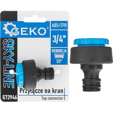 Raccord de robinet 3/4" avec réduction 1/2" SKY-line (240) (1/5)