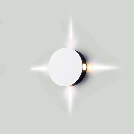 Aplique LED redondo V-TAC 4 W 110 lm/W Blanco cálido IP65