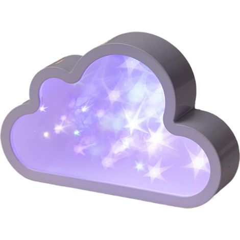 Veilleuse nuage, lampe de table mignonne, lampe de nuit multifonctionnelle, lampe de chevet pour chambre à coucher, lampe de chevet de bureau, lampe de nuit pour enfants, lampe de nuit pour la lecture (1/5)