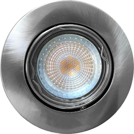 Spot encastré luminaire MIXIT  Métal Acier Brossé H. 13,5 IP23 Nordlux-Extérieur (1/3)