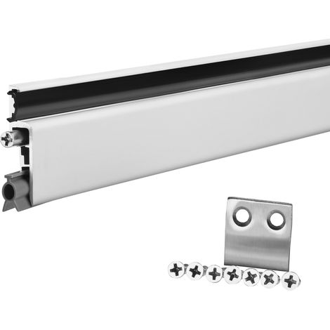 SOTECH Türbodendichtung Türdichtung automatisch für Türbreite bis max. 985 mm, Aluminium eloxiert kürzbar, zum Aufschrauben (1/5)