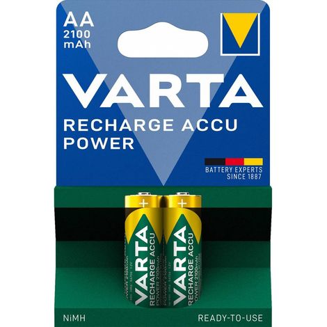 Varta batt ricaricabile stilo 2100mah blister 2 pezzi