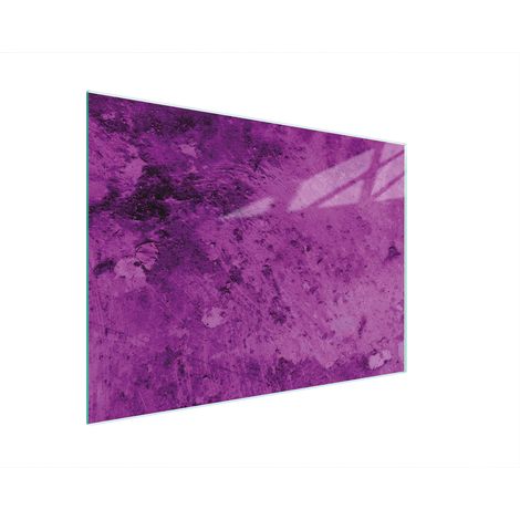 TAGLIERE IN VETRO 30x22 VIOLA (1/5)