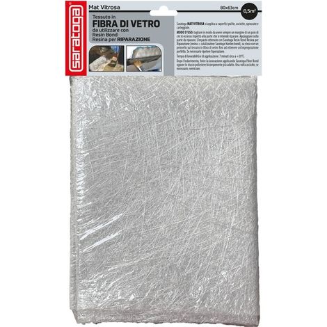 Saratoga TESSUTO FIBRA DI VETRO 80X63CM MAT VITROSA.