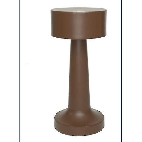 Wiederaufladbare, berührungsempfindliche Tischlampen (gold) - C-Brown (1/5)