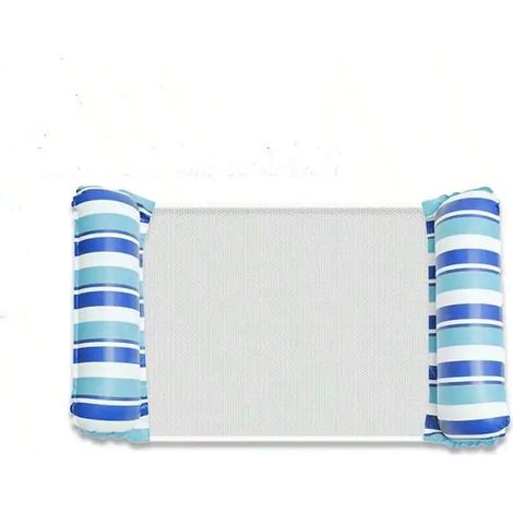 Chaises longues gonflables pour l'eau, équipement de flottaison pour adultes pour piscine et plage, idéal pour les fêtes.