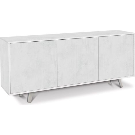 Mobile 3 Ante 177x74x41 cm Ossido Bianco (1/2)