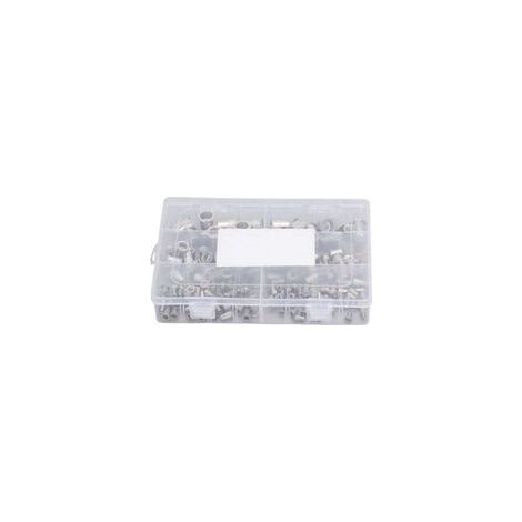 Kit de tuercas remachables M3, M4, M5, M6, M8 y M10, 180 piezas, tuercas roscadas de cabeza plana en acero inoxidable 304.