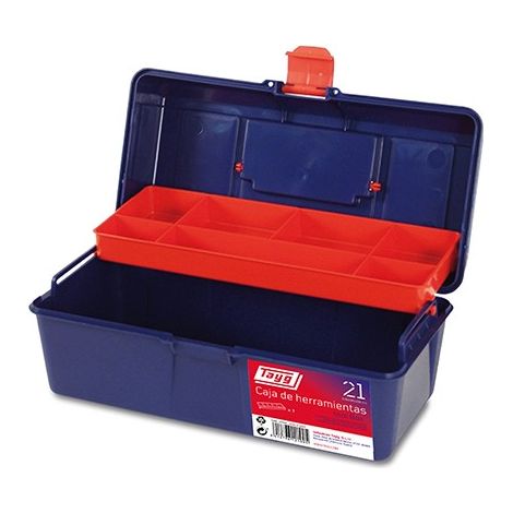 SCATOLA PORTAUTENSILI IN PLASTICA N21+VASSOIO
