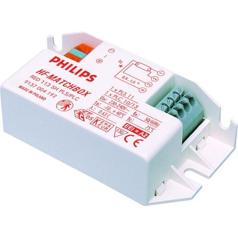 Signify HF-Matchbox Red 114 SH balasto electrónico rojo