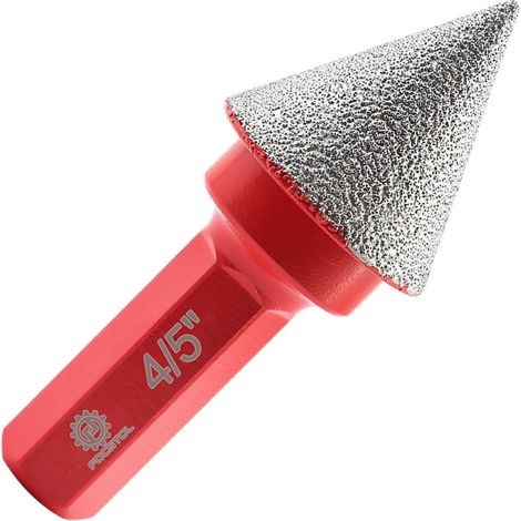 Fasenbohrer Diamant 20mm Keramik Porzellan Marmor 20mm sechskantschaft (1/5)