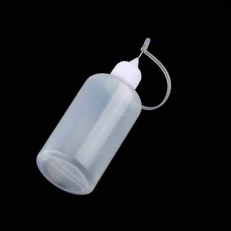 Lot de 6 flacons de colle à embout aiguille de 30 ml pour loisirs créatifs (quilling) - Outil pour loisirs créatifs (papier, papier) (1/5)