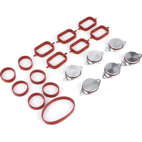 Kit de réparation de volets d'admission Swirl avec joints d'admission 11617790198 Compatible BMW E38 E39 E46 E53 E60 Diesel (1/5)