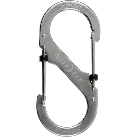 Nite Ize S-Biner SlideLock 4 aus robustem Edelstahl (1/5)